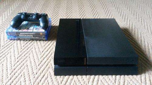 PS4 Console (Includes:1 Remote Control, 3 Games and 1000GB Hard Drive)